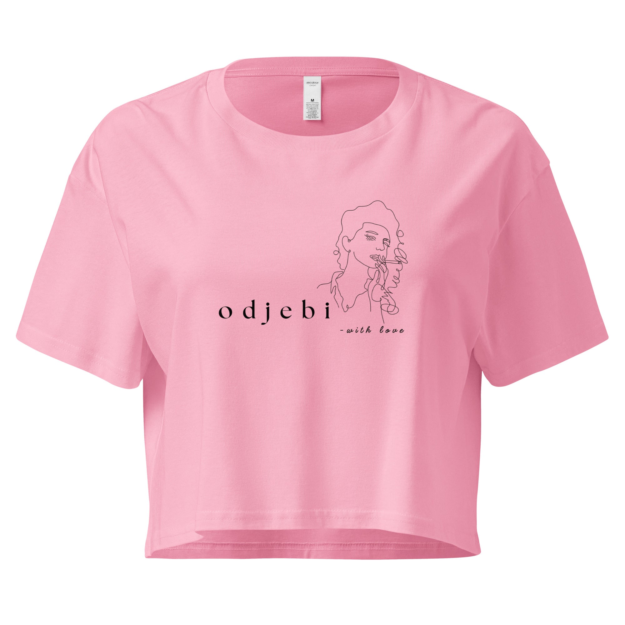 Women’s crop top - odjebi with love - NASHE