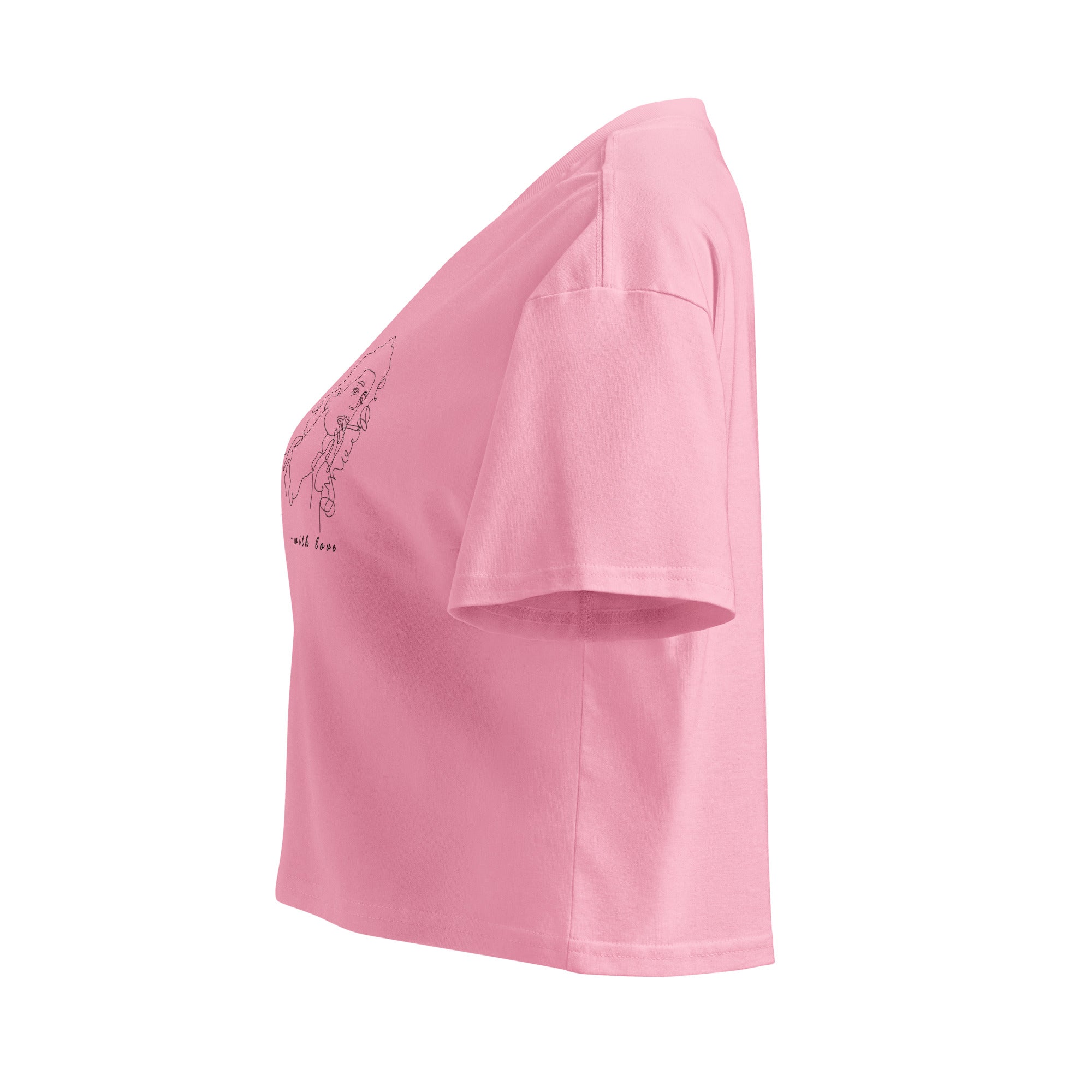 Women’s crop top - odjebi with love - NASHE
