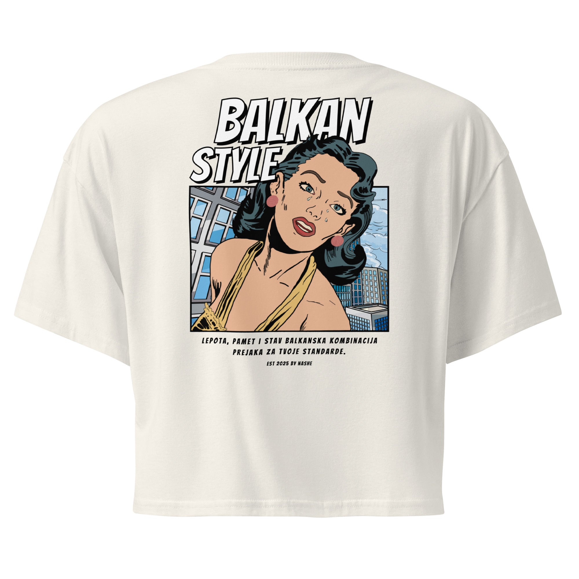 Women’s crop top - strong women - NASHE