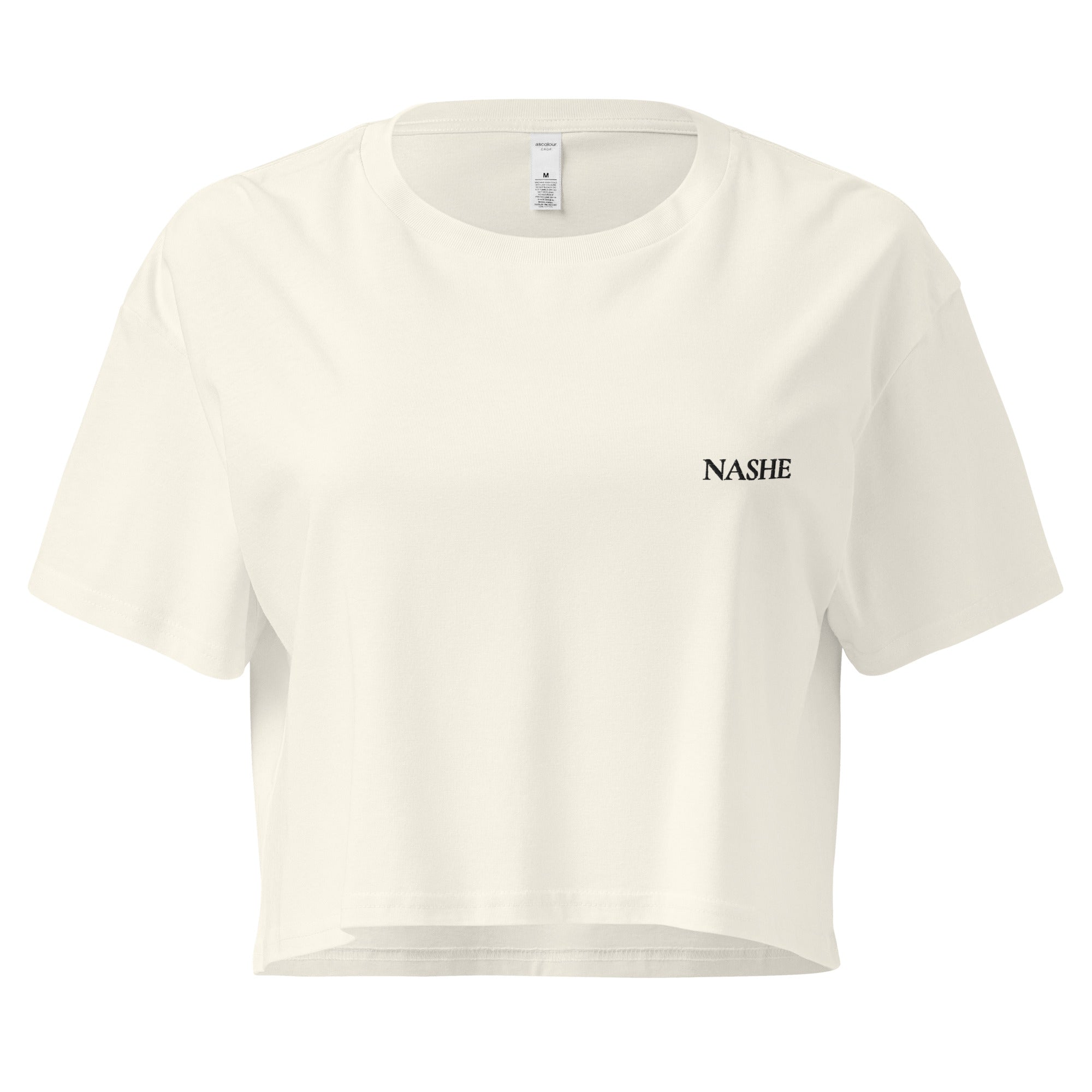 Women’s crop top T-Shirt - prvo kafa pa sve ostalo - NASHE