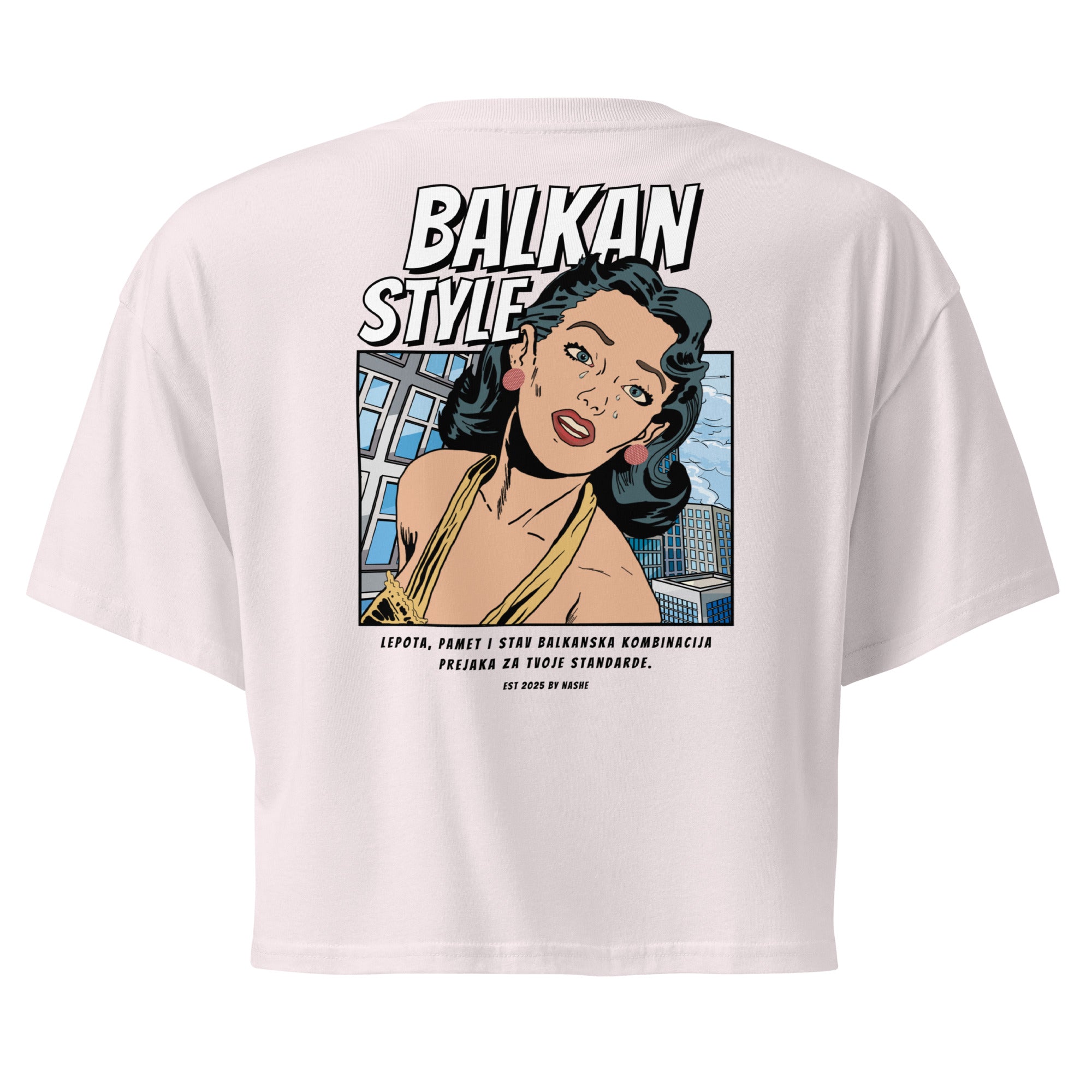 Women’s crop top - strong women - NASHE