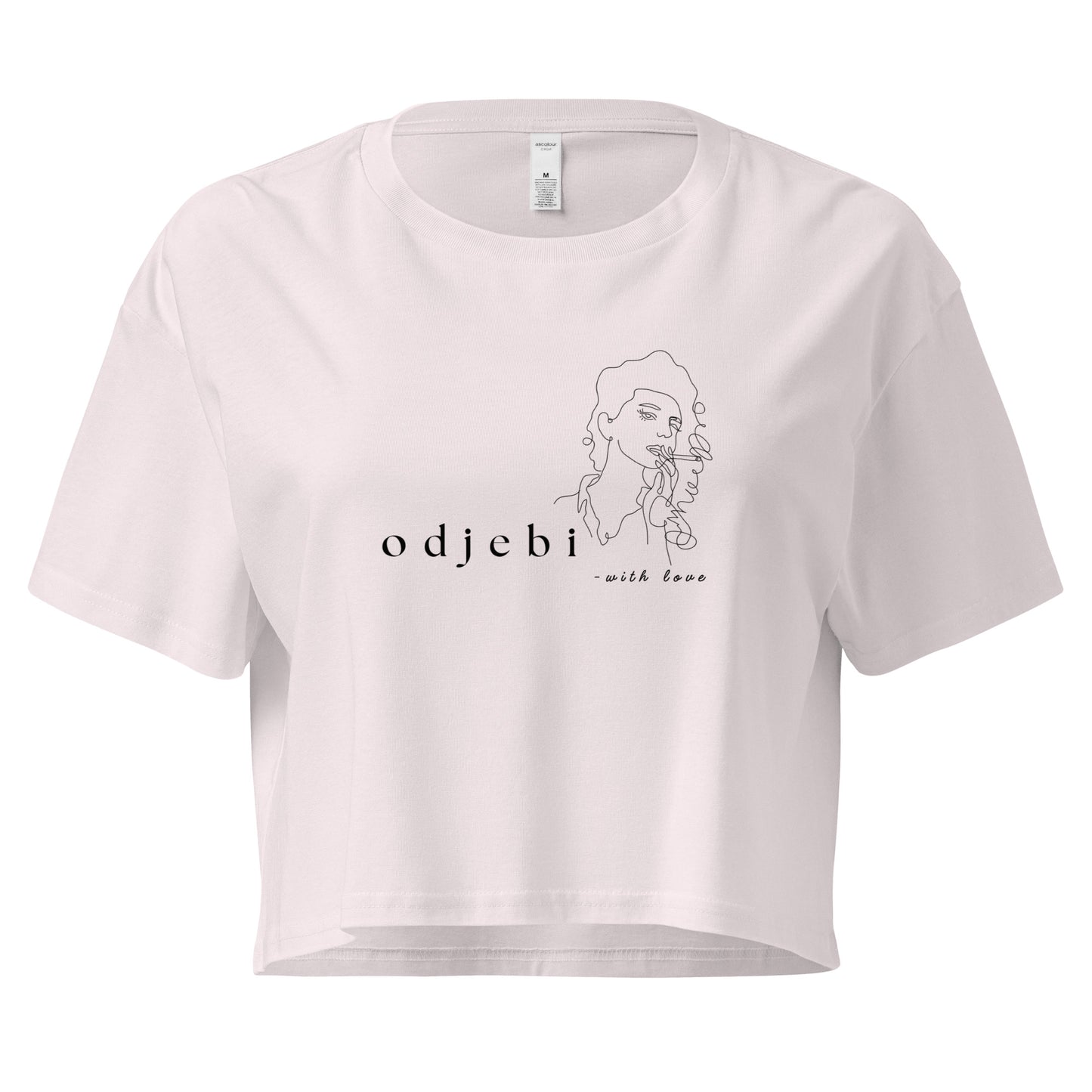 Women’s crop top - odjebi with love - NASHE