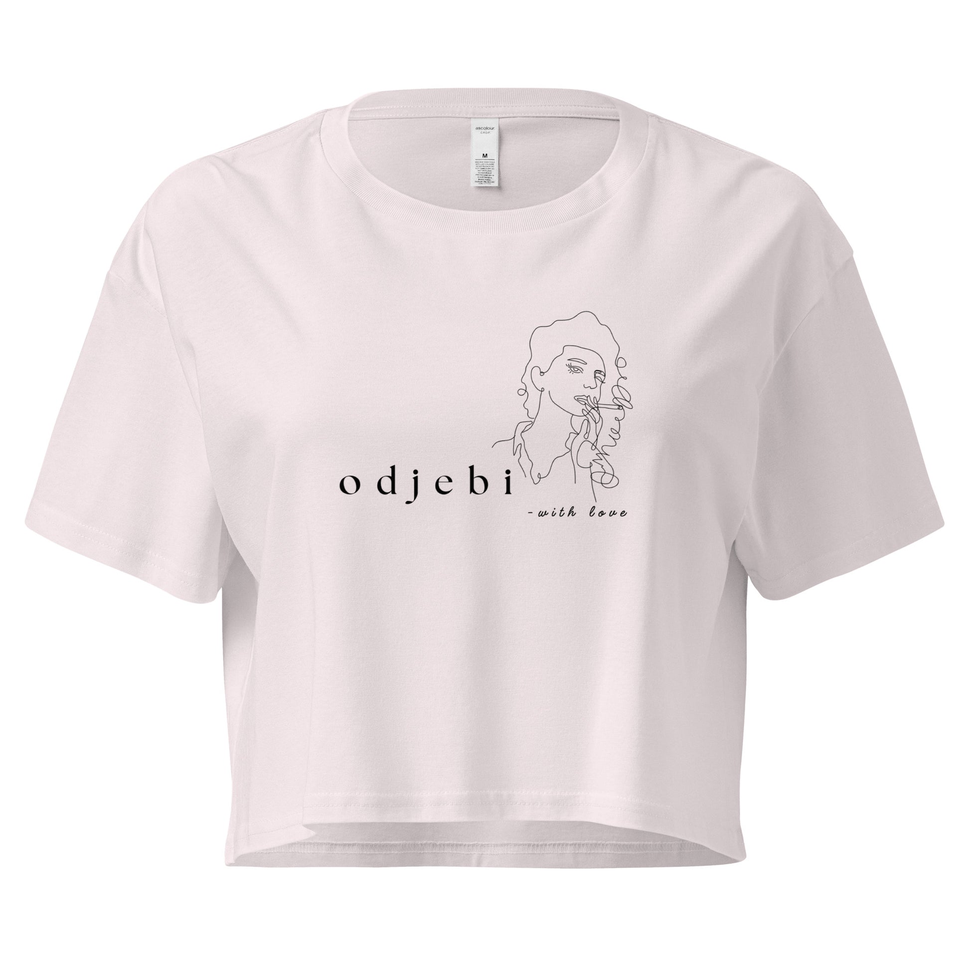 Women’s crop top - odjebi with love - NASHE