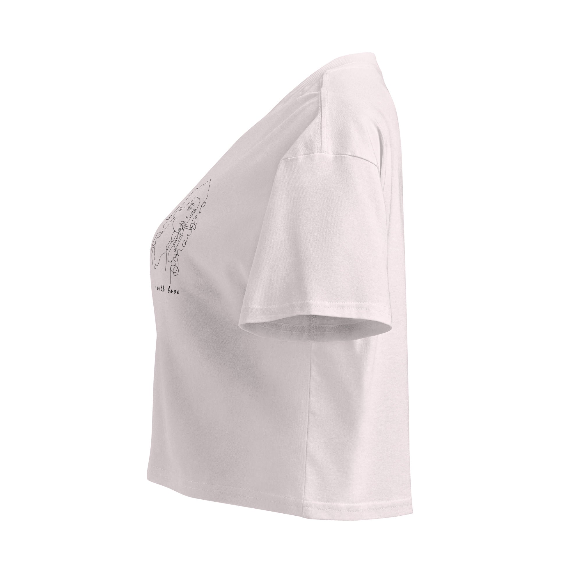 Women’s crop top - odjebi with love - NASHE