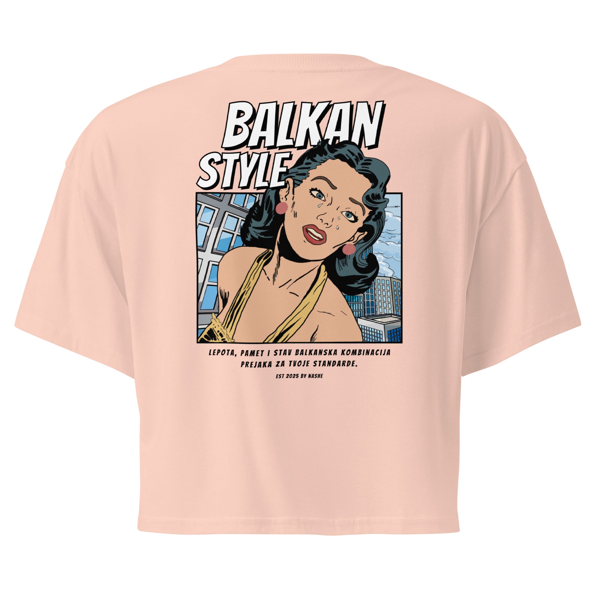 Women’s crop top - strong women - NASHE