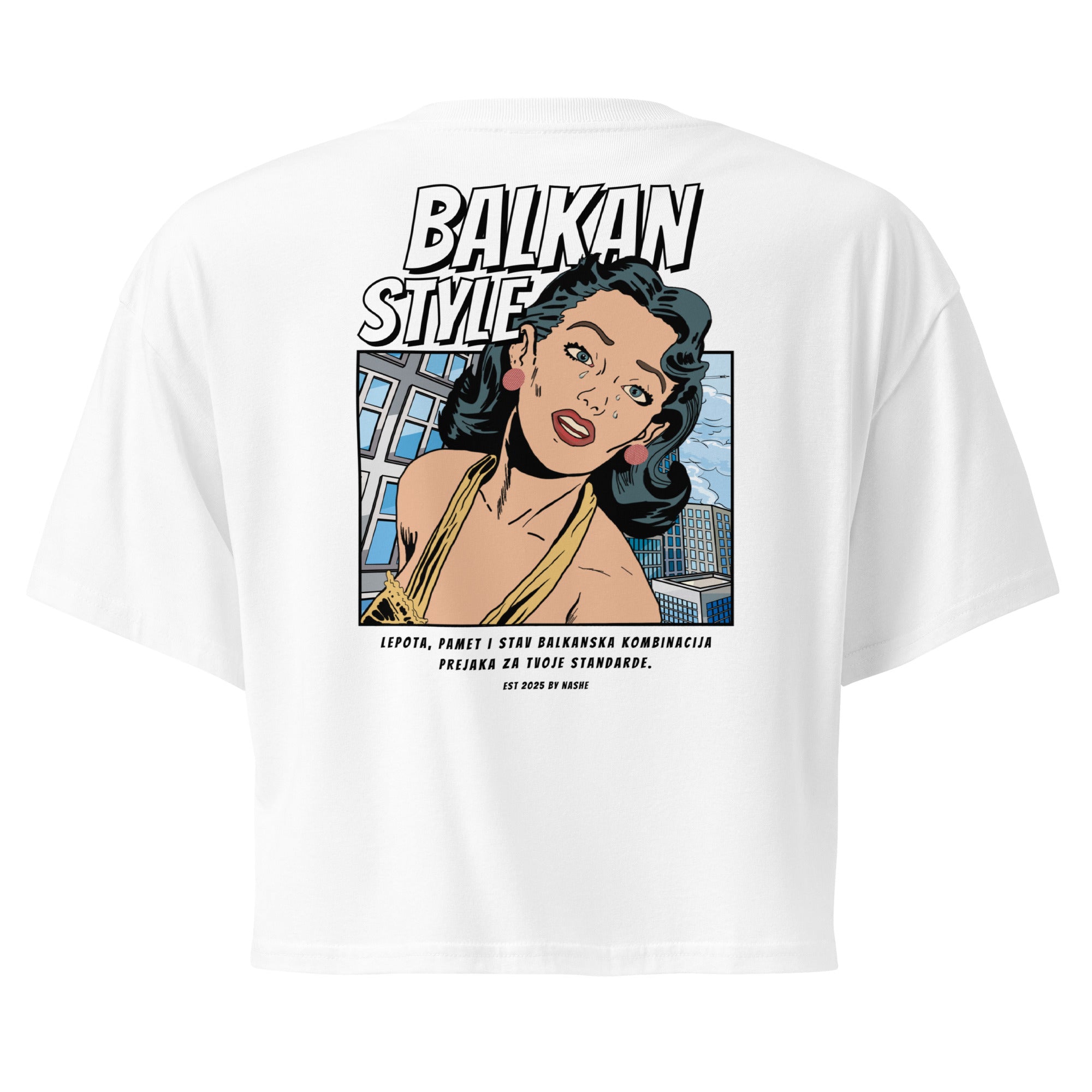 Women’s crop top - strong women - NASHE
