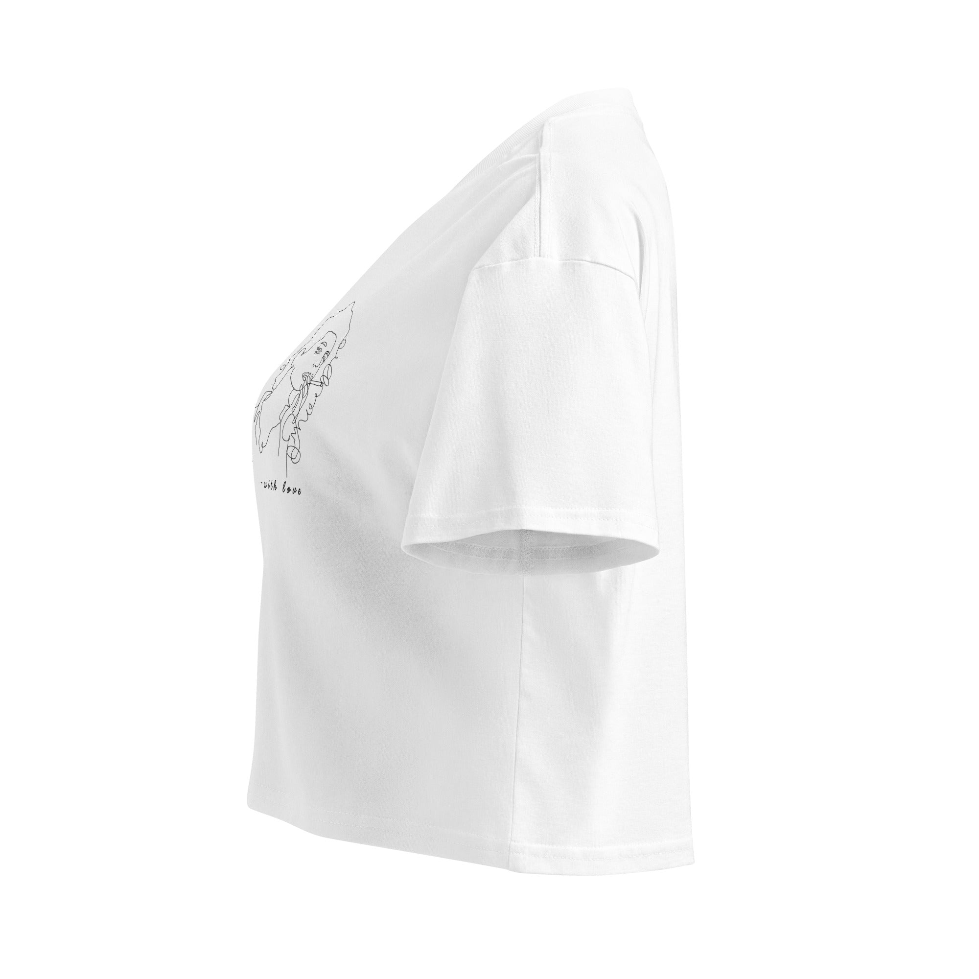 Women’s crop top - odjebi with love - NASHE